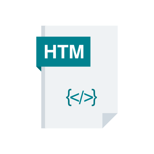 html Generic Flat ikona