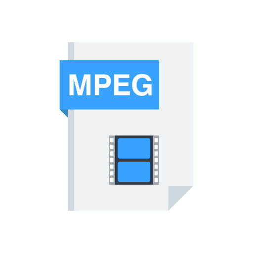 mpeg Generic Flat Ícone