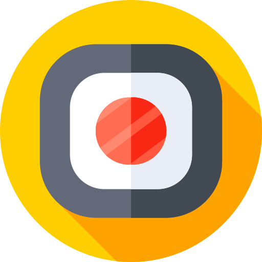 회 Flat Circular Flat icon