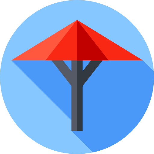 wagasa Flat Circular Flat icono