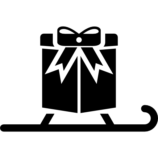 regalo de navidad  icono