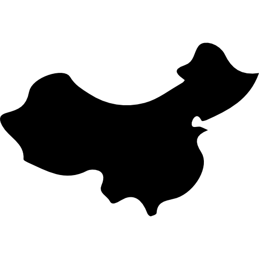 china Basic Rounded Filled Ícone