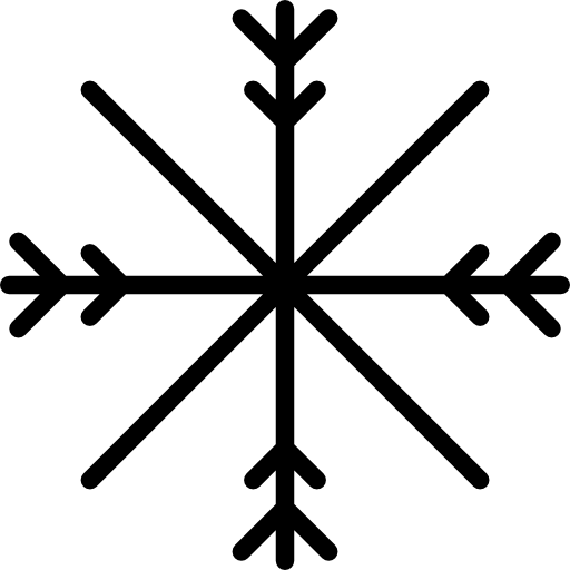 fiocco di neve  icona
