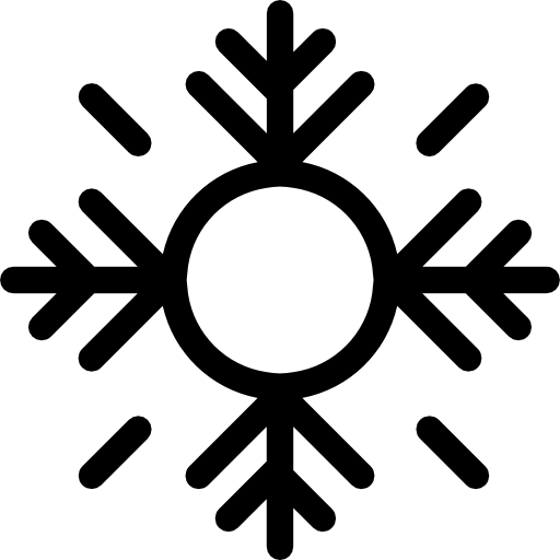 fiocco di neve  icona