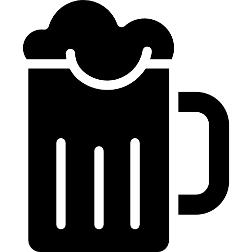 맥주 파인트 Basic Rounded Filled icon