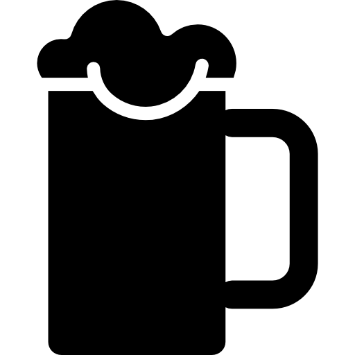 pinta di birra Basic Rounded Filled icona