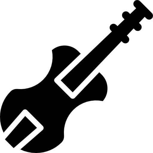 バイオリン Basic Rounded Filled icon