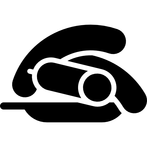 Sausages Basic Rounded Filled icon