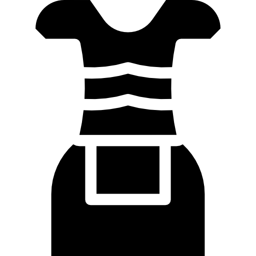드레스 Basic Rounded Filled icon