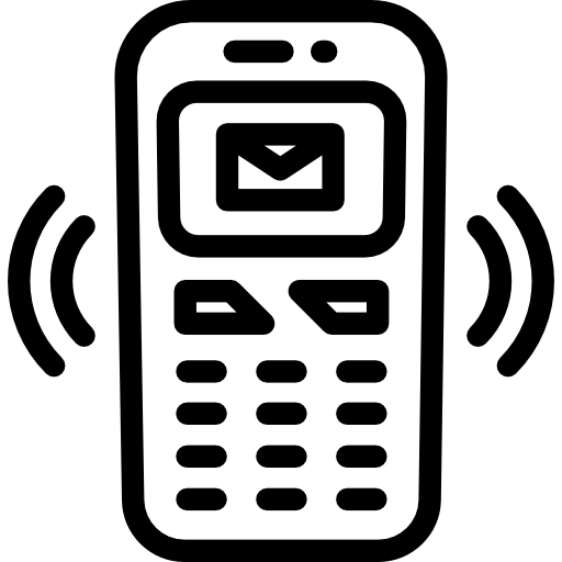 mobiltelefon Detailed Rounded Lineal icon