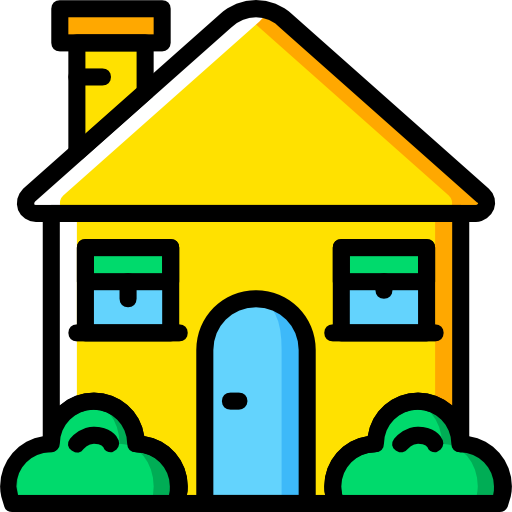 House Basic Miscellany Yellow icon