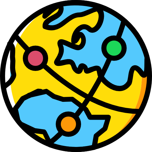 wereldwijd Basic Miscellany Yellow icoon
