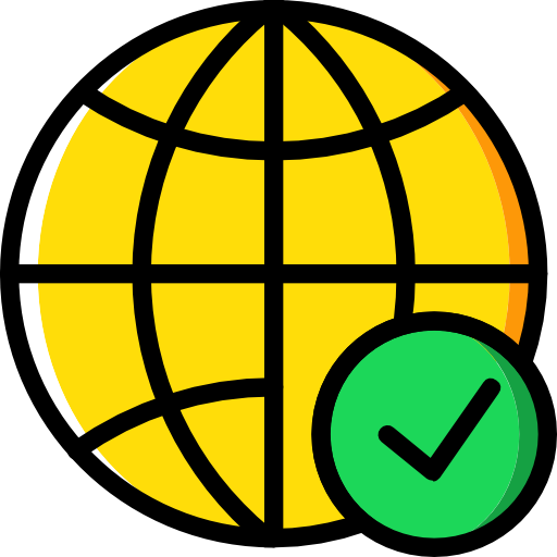 À l'échelle mondiale Basic Miscellany Yellow Icône