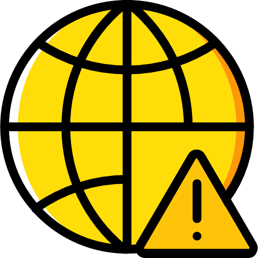 en todo el mundo Basic Miscellany Yellow icono