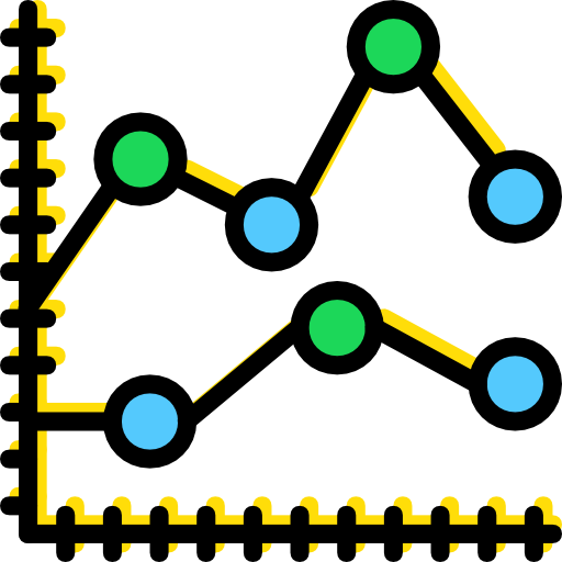 analytics Basic Miscellany Yellow Ícone