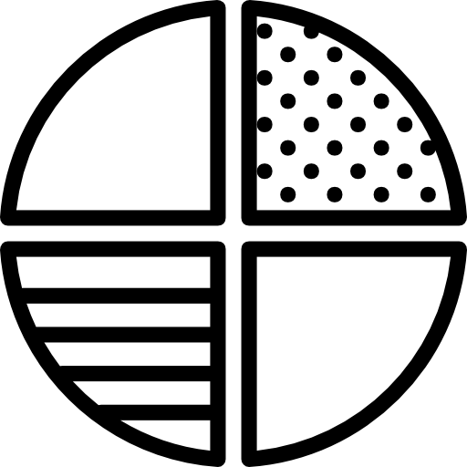 kuchendiagramm Basic Miscellany Lineal icon