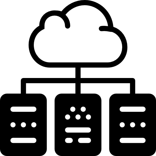 computação em nuvem Basic Miscellany Fill Ícone