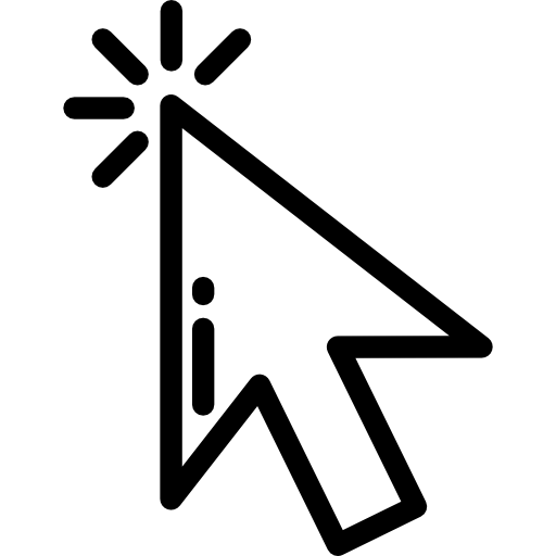 カーソル Detailed Rounded Lineal icon