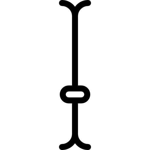 텍스트 Detailed Rounded Lineal icon