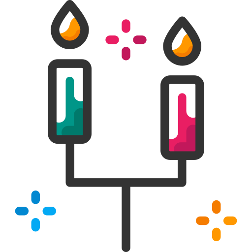 velas SBTS2018 Lineal Color icono