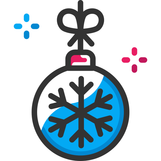 クリスマスボール SBTS2018 Lineal Color icon