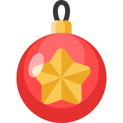 kerst versiering Generic Flat icoon