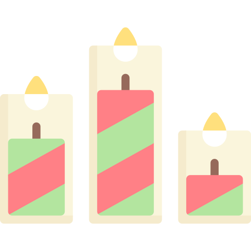 Candles Special Flat icon