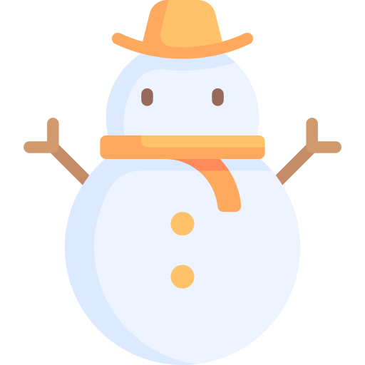 Snowman Special Flat icon