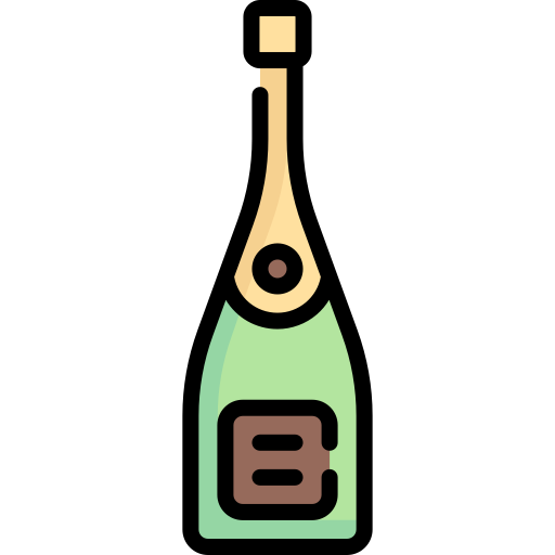 шампанское Special Lineal color иконка