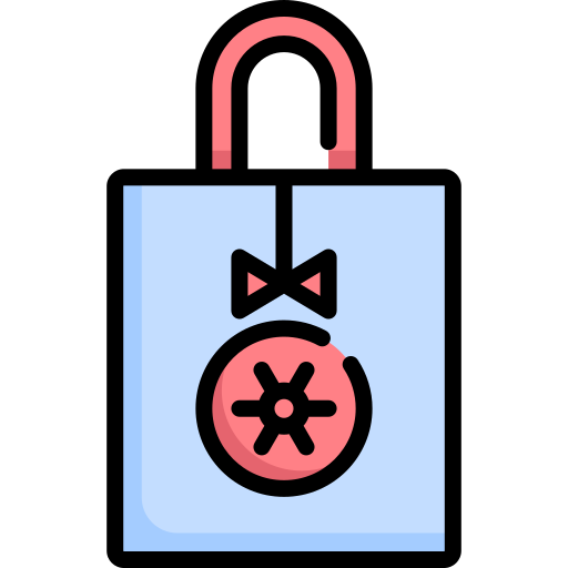 Shopping bag Special Lineal color icon