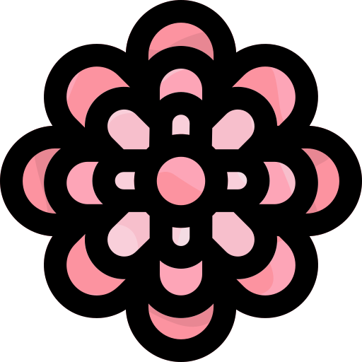crisantemo Vitaliy Gorbachev Lineal Color icona