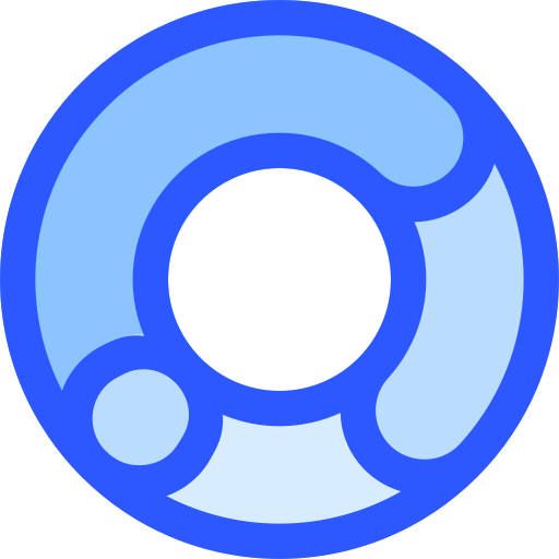 logotipo Vitaliy Gorbachev Blue icono