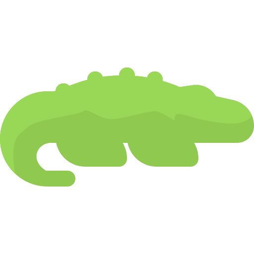 krokodil Vitaliy Gorbachev Flat icoon