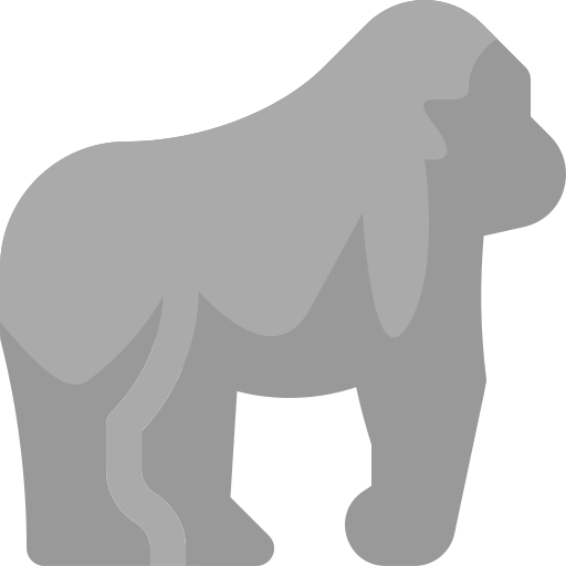 gorilla Vitaliy Gorbachev Flat icona