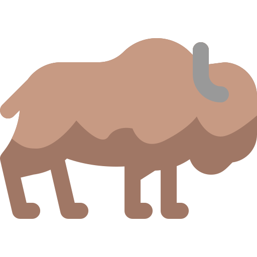 bison Vitaliy Gorbachev Flat icon