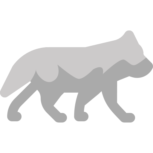Wolf Vitaliy Gorbachev Flat icon