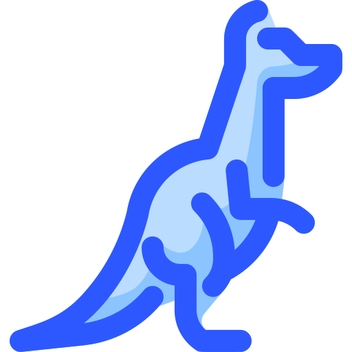 Kangaroo Vitaliy Gorbachev Blue icon