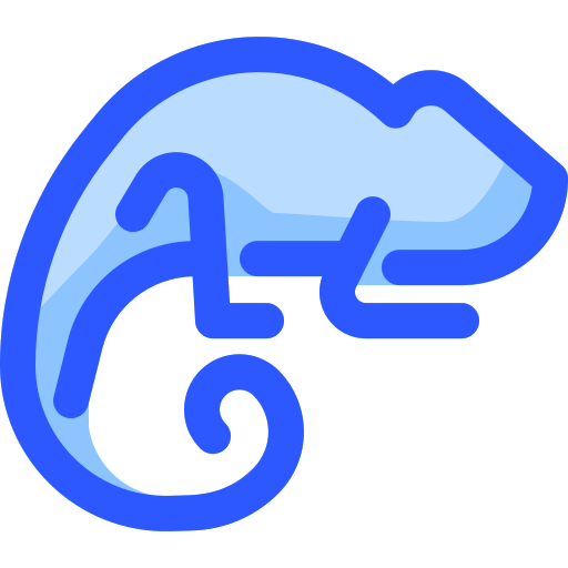 camaleón Vitaliy Gorbachev Blue icono