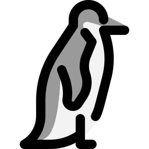 ペンギン Vitaliy Gorbachev Lineal Color icon