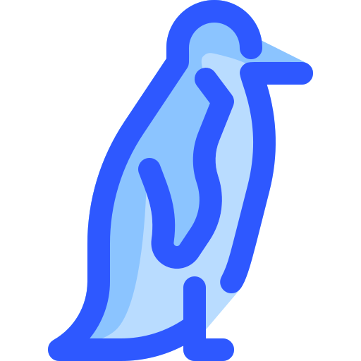 Пингвин Vitaliy Gorbachev Blue иконка