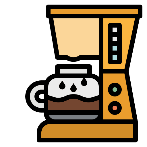 kaffeemaschine photo3idea_studio Lineal Color icon