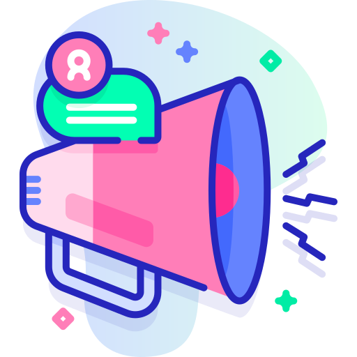 Megaphone Special Ungravity Lineal color icon
