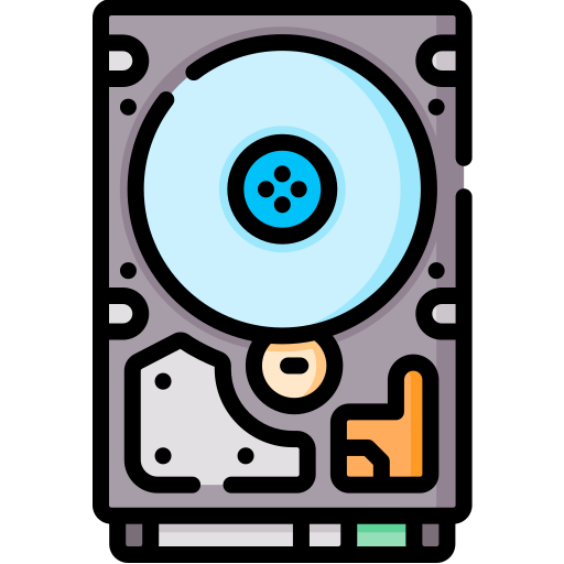 Hard disk Special Lineal color icon