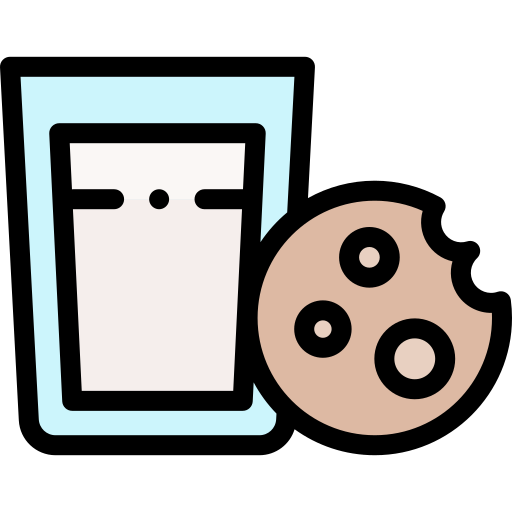 Milk Detailed Rounded Lineal color icon