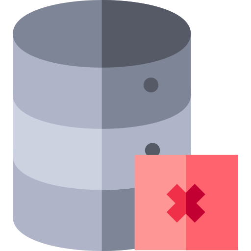 Database Basic Straight Flat icon