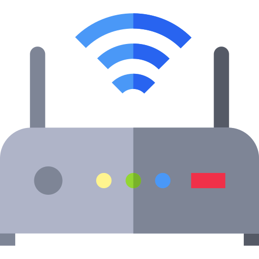 router Basic Straight Flat icon