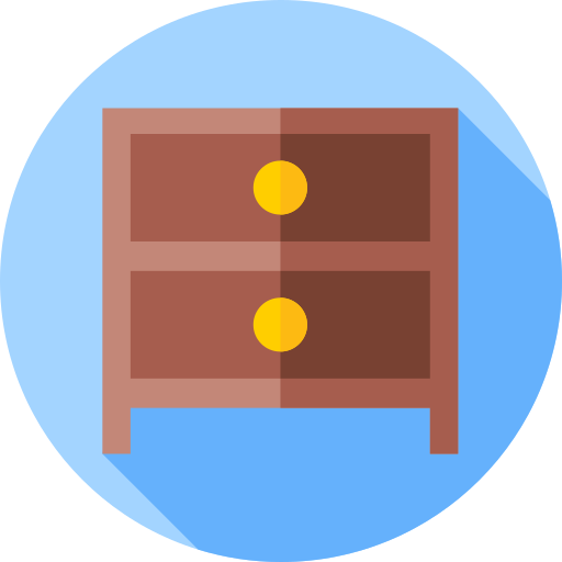 ナイトスタンド Flat Circular Flat icon