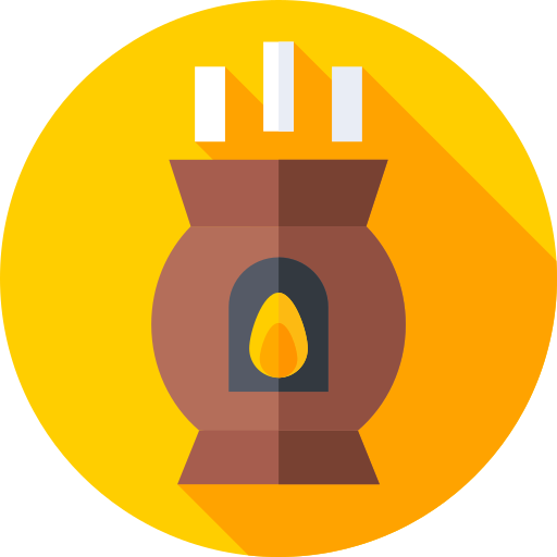 Incense Flat Circular Flat icon