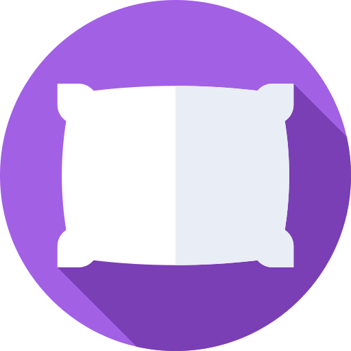 Pillow Flat Circular Flat icon