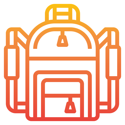 Backpack itim2101 Gradient icon